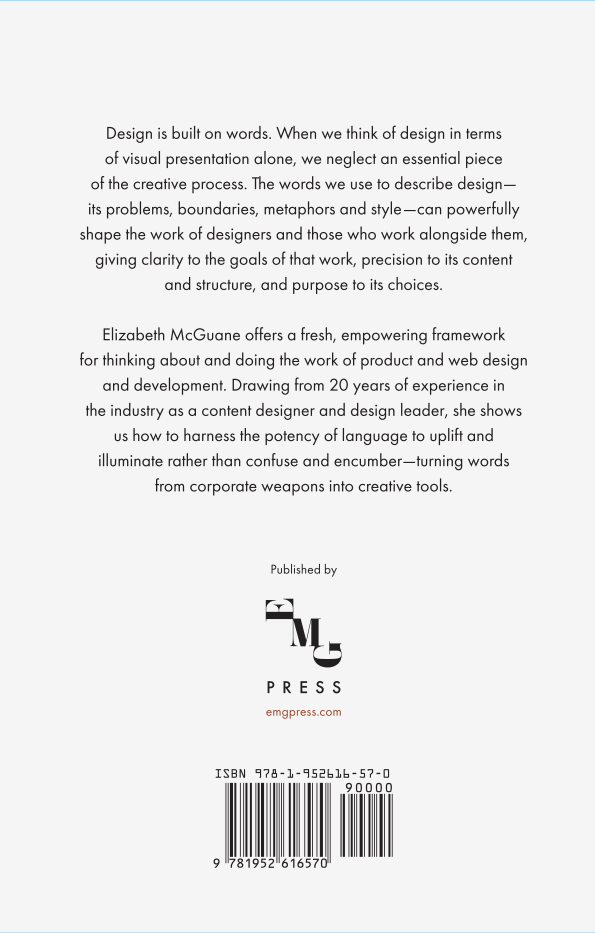 Design by Definition - back cover